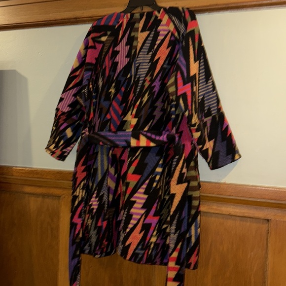 FARM Rio Black Multicolor Aztec Knit Cardigan - Picture 2 of 8